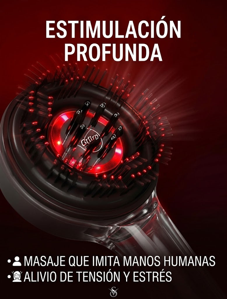 Masajeador Cuero Cabelludo  ScalpGlow®  3-in-1